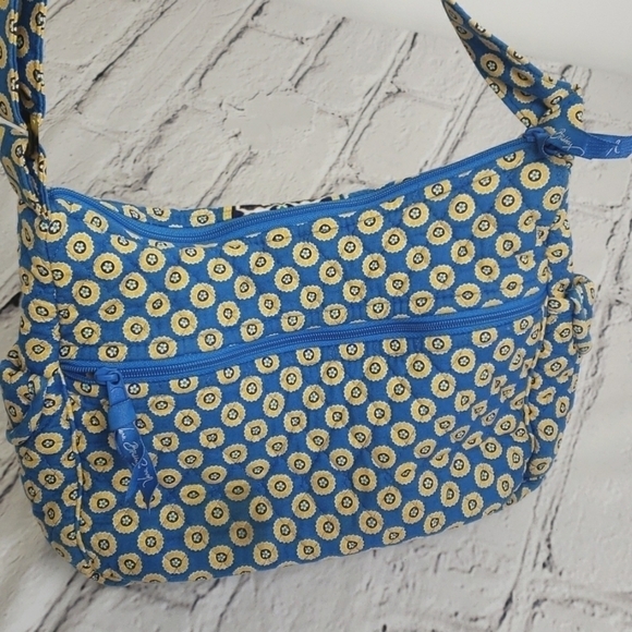 Vera Bradley Riviera Blue 2008 Crossbody GUC - Picture 4 of 16